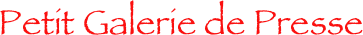 Petit Galerie de Presse
